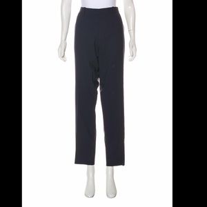 Theory Wool High-Rise Trousers